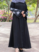 Half Hand Floral Embroidery – Grey White