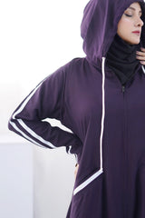 Charcoal purple