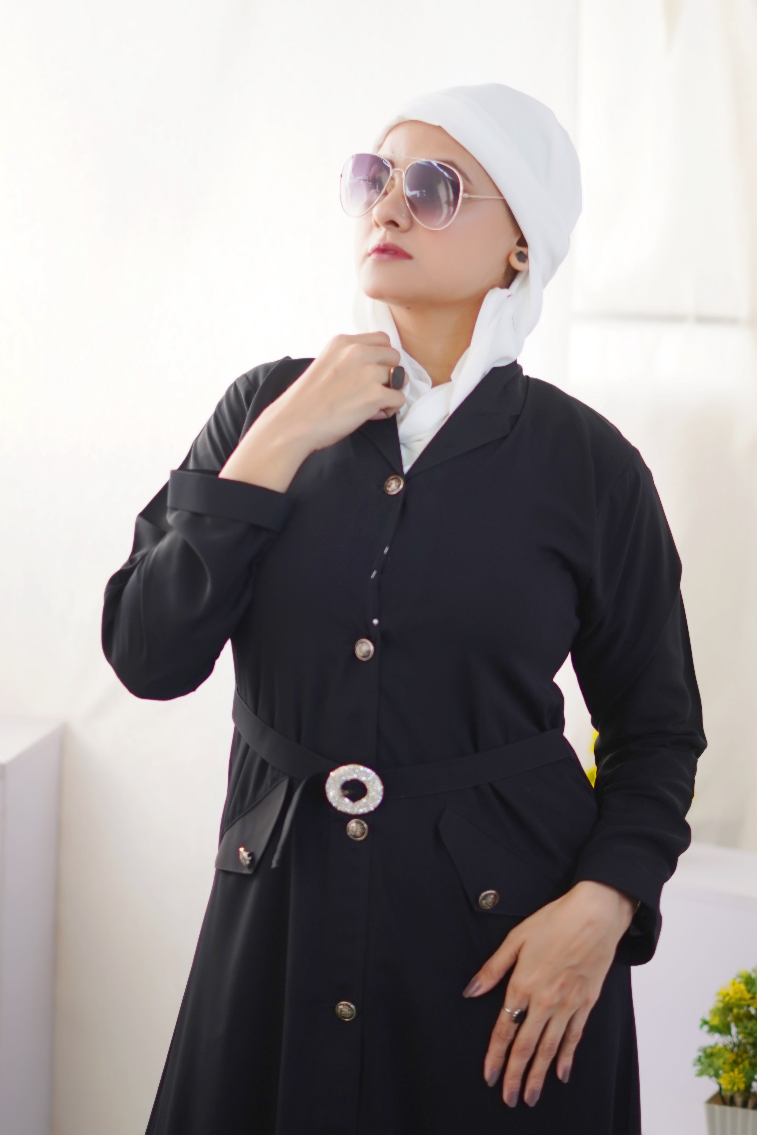 Belt Abaya – Black